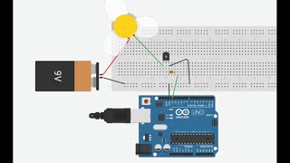 Practical Transistor Tutorial w Arduino  Driving a Motor [upl. by Oicam]