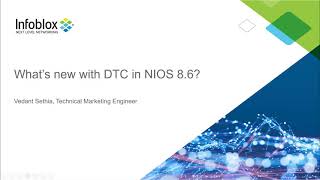 Demo Video Infoblox NIOS 86 DTC Features [upl. by Kellen227]