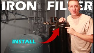 Removing Rust from Well Water StepByStep Air Injection Filter Setup [upl. by Hubey]