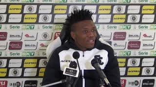 David Okereke alla ripresa dei lavori in casa Spezia [upl. by Ahsikal829]