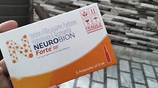 injection neurobion forte  हर किस्म की कमजोरी के लिए  ब्लॉक नसो कॉल आसानी से खोले [upl. by Dupin]