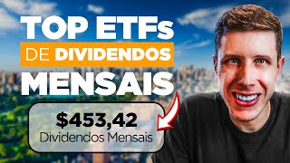 TOP 15 ETFs de Dividendos mensais em DÓLAR [upl. by Ternan]