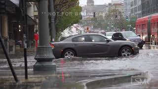 11222024 San Francisco California  Heavy Rain Triggers Flash Flooding  Drone [upl. by Acirt]