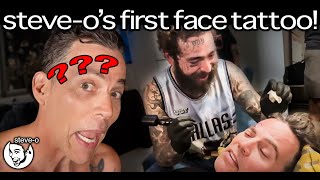 Post Malone Tattooed My Face  SteveO [upl. by Maples152]