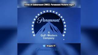 Paramount Pictures logos  Terms of Endearment 1983 [upl. by Depoliti24]