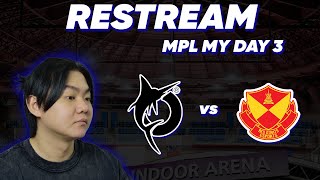 SUPPORT KING SRG MENUJU GRAND FINAL VS TODAK  MPL MALAY RESTREAM DAY 3 [upl. by Enaz]