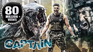 CAPTAIN New Released Full Hindi Dubbed Movie  Arya Aishwarya Lekshmi  South Movie Hindi Dub New [upl. by Lerret]