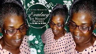 Live streaming the funeral of Evadney Joy Nelson [upl. by Nohsav]