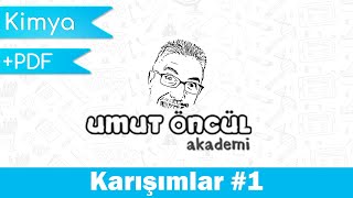 Kimya  TYT  Karışımlar 1  PDF [upl. by Halsey]