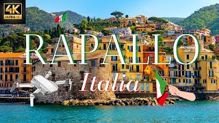 Rapallo Italia Beautiful Drone amp Aerial Video Tour of Rapallo Citta Italy in 4k [upl. by Rosette705]