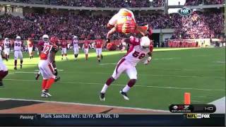 Bengals front flip into endzone [upl. by Yelkrab444]