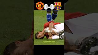 Ronaldo Showed Lionel Messi who is the Boss  Man United vs Barcelona Imaginary football ronaldo [upl. by Kareem249]