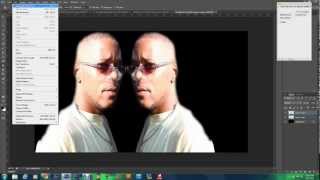 Mirror Effect PhotoShop CS6 Tutorial [upl. by Ayokahs729]