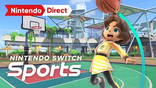 🏀 Le basketball arrive dans Nintendo Switch Sports Nintendo Switch [upl. by Aisiat]