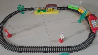 new toy train set train cartoon train toys train videos train videos for kids train gadi cartoon [upl. by Joyann]