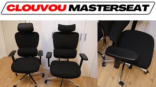 CLOUVOU MasterSeat Bürostuhl Test 🥇 Vergleich mit dem ProSeat im Test [upl. by Esereht]