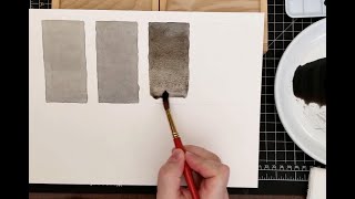 Ink Wash Technique [upl. by Aderfla]