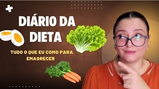 Diário da dieta EP 2  EXAGEREI NO FIM DE SEMANA 😱😫🤦‍♀️ [upl. by Aynotak]