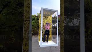 wholesale magazine vogue wedding photo booth for wedding party event decoration photobooth [upl. by Dlanger]