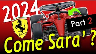 Ferrari F1 2024 Come sara   Effe1 Garage 204 PARTE 2 [upl. by Wrdna367]