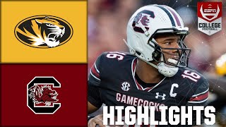 Missouri Tigers vs South Carolina Gamecocks  Full Game Highlights  ESPN College Football [upl. by Downs291]