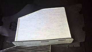 Pollen  cabin filter change Mk5 VW Golf TDI 2008 [upl. by Cho]