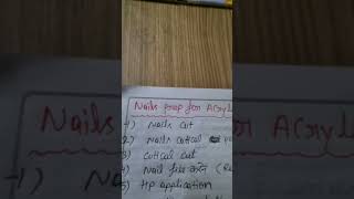 acrylic acrylic prep application step by step nails nailart naildesign nails💅 nailservice [upl. by Analak]