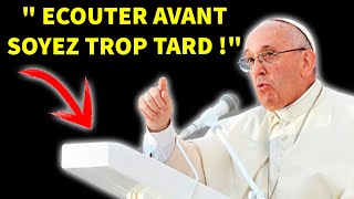 EFFRAYANT  le pape François révèle un message de la Vierge Marie [upl. by Etnoed98]