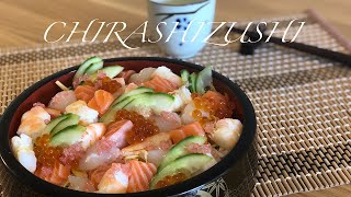 How to make CHIRASHIZUSHI CHIRASHI SUSHIJapanese Mum Cooking [upl. by Ajnot]