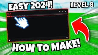 How To Make A ROBLOX Executor  Exploit  EASY METHOD  Level 8  Working 2024 ✅ [upl. by Bab]