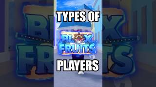 types of ROBLOX blox fruits players [upl. by Enorej]