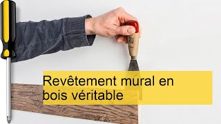 Transformez Votre Intérieur avec un Revêtement Mural en Bois Véritable [upl. by Ogires564]