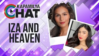 Iza Calzado and Heaven Peralejo  Kapamilya Chat [upl. by Montague]