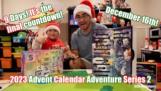 December 16th 9 Days left till Christmas 2023 Advent Calendar adventure series 2 only 8 doors left [upl. by Thane]