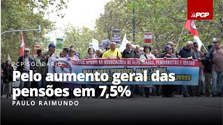 Pelo aumento geral das pensões em 75 [upl. by Debbee]