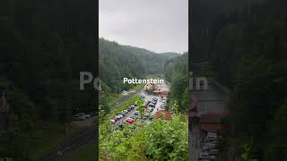 Outside the cave of Pottenstein shortvideo nature beautiful [upl. by Ericha644]