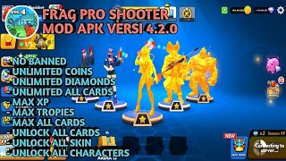 FRAG Pro Shooter Mod Apk Versi 420 Terbaru 2024  Unlock All Characters No Banned [upl. by Anahahs]