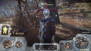 A Wandering Clown Is A Dead Clown In Fallout 76 [upl. by Asecnarf]