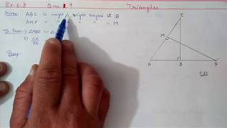 Chapter6 Ex63 Q78910 Triangles  Ncert Maths Class 10  Cbse [upl. by Ynohtnaleahcim]