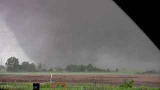 Slow motion Moore OK EF5 tornado [upl. by Antsirhc]