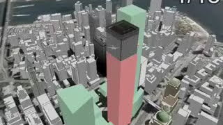 Purdue University Creates Animation of September 11 2001 Attack [upl. by Bonar]