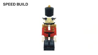 LEGO Seasonal Nutcracker Set 40254 Speed Build [upl. by Philbin]