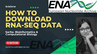 HOW TO DOWNLOAD RNASEQ DATA  RNASEQ  ENA  FASTQ [upl. by Ahseyi]