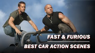 Fast amp Furious Top 10 Car Action Scenes [upl. by Bowyer]