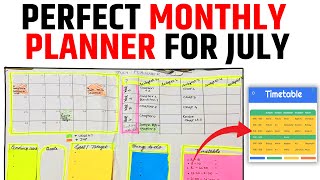 Perfect Monthly Planner to score 95 In Half Yearly Exam [upl. by Ellenwad]