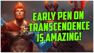 S11 SMITE EARLY PEN ON TRANSCENDENCE IS AMAZING ULLR [upl. by Scever]