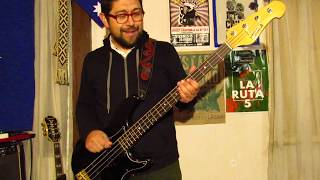 Los Tres  Claus Versión Fome Bajo Eléctrico  Bass Tutorial [upl. by Nanfa]