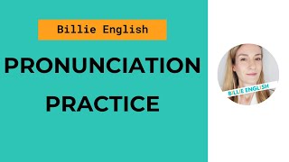 Pronunciation Practice with Consonants  for Spanish speakers  English Pronunciation [upl. by Wareing]