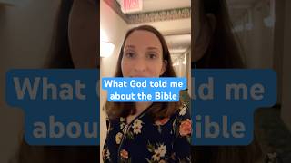 What God told me about the Bible 🥹 readit timewithjesus lifechange fypシ゚viral [upl. by Chancellor]