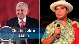 quotEl Costeñoquot hace chiste sobre AMLO recibe amenazas y responde [upl. by Strang825]